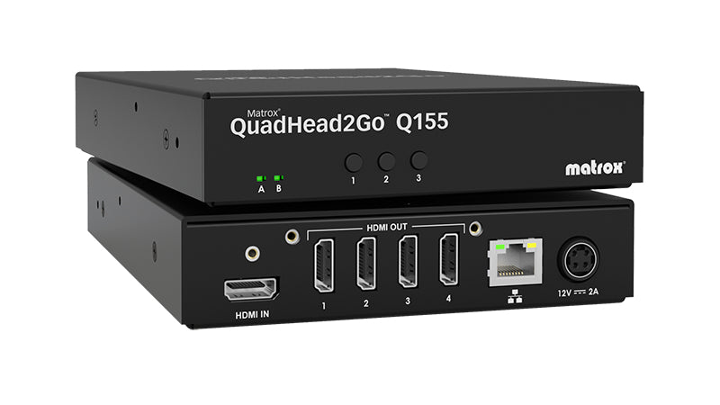 Matrox QuadHead2Go Q155 Multi-Monitor Controller Appliance / Q2G-H4K