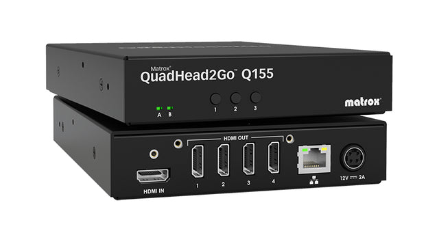 Matrox QuadHead2Go Q155 Multi-Monitor Controller Appliance / Q2G-H4K