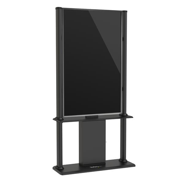 StarTech.com Digital Signage Display Stand - Black - Locking