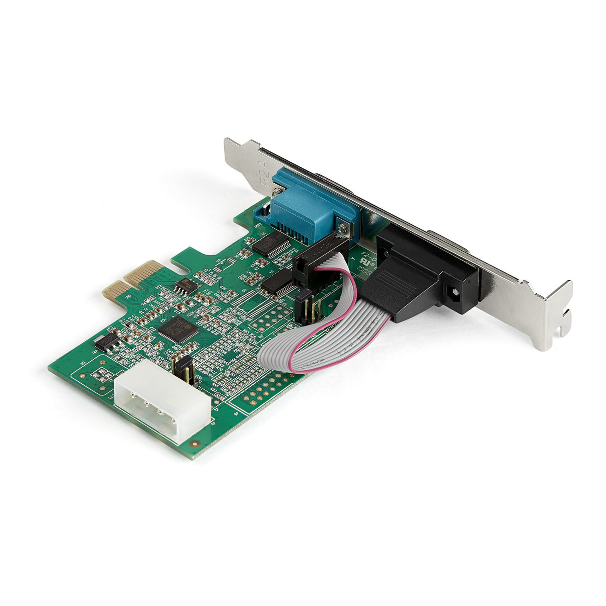 StarTech.com 2-port PCI Express RS232 Serial Adapter Card - PCIe RS232 Serial Host Controller Card - PCIe to Dual Serial DB9 Card - 16950 UART - Expansion Card - Windows & Linux - TAA