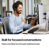 HP Poly Mission 425 Stereo USB Wired Headset TAA