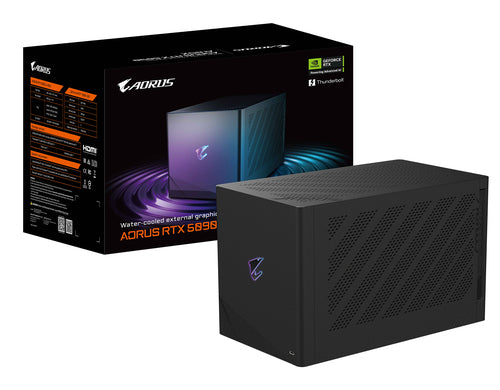 GIGABYTE AORUS RTX 5090 AI BOX Graphics Card - 32GB GDDR7, 512bit, PCI-E 5.0, 2407MHz Core Clock, 3 x DP 2.1, 1 x HDMI 2.1, GV-N5090IXEB-32GD 1.0