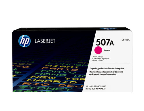 HP 507A Magenta Original LaserJet Toner Cartridge