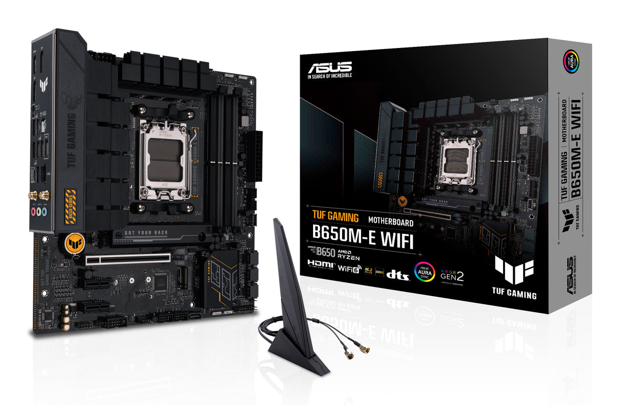 ASUS TUF GAMING B650M-E WIFI motherboard AMD B650 Socket AM5 micro ATX