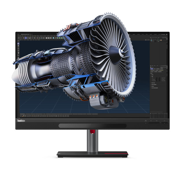 Lenovo ThinkVision 27 3D computer monitor 68.6 cm (27") 3840 x 2160 pixels 4K Ultra HD LED Black
