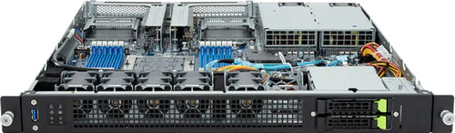 GIGABYTE E163-Z30-AAB1 AMD SoC Socket SP5 Rack (1U) Black, Steel