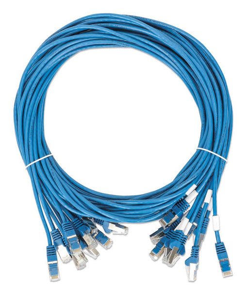 Intellinet 745024 networking cable Blue 0.15 m Cat8.1 U/FTP (STP)