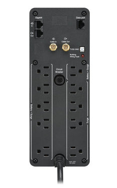 APC BR1350MS uninterruptible power supply (UPS) Line-Interactive 1.35 kVA 810 W 10 AC outlet(s)