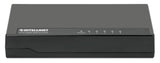Intellinet 5-Port Gigabit Ethernet Switch Desktop Size, Plastic, IEEE 802.3az (Energy Efficient Ethernet), Black