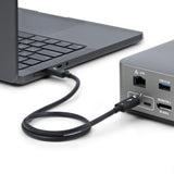 StarTech.com 1.5ft (50cm) Thunderbolt 5 Cable, 80Gbps/Up to 120Gbps, 240W PD, 8K 60Hz, Certified Thunderbolt Cable - Compatible w/Thunderbolt 4/USB4/USB-C