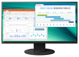 EIZO FlexScan EV2460 Swiss Edition computer monitor 60.5 cm (23.8") 1920 x 1080 pixels Full HD LED Black
