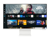 Samsung M8 M80C computer monitor 68.6 cm (27") 3840 x 2160 pixels 4K Ultra HD White