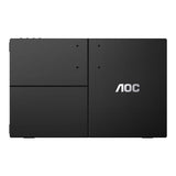 AOC 16T3E portable TV/monitor Portable monitor Black 39.6 cm (15.6") 1920 x 1080 pixels