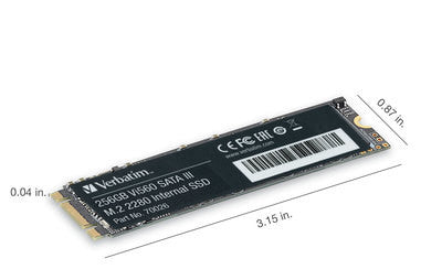 Verbatim Vi560 256 GB M.2 Serial ATA III 3D NAND