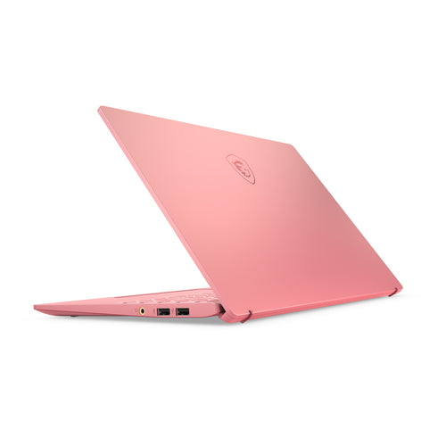 MSI Prestige 14 A10SC-248CA Intel® Core™ i7 i7-10710U Laptop 35.6 cm (14") 4K Ultra HD 16 GB LPDDR3-SDRAM 512 GB SSD NVIDIA® GeForce® GTX 1650 Max-Q Wi-Fi 6 (802.11ax) Windows 10 Pro Pink