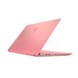 MSI Prestige 14 A10SC-248CA Intel® Core™ i7 i7-10710U Laptop 35.6 cm (14") 4K Ultra HD 16 GB LPDDR3-SDRAM 512 GB SSD NVIDIA® GeForce® GTX 1650 Max-Q Wi-Fi 6 (802.11ax) Windows 10 Pro Pink