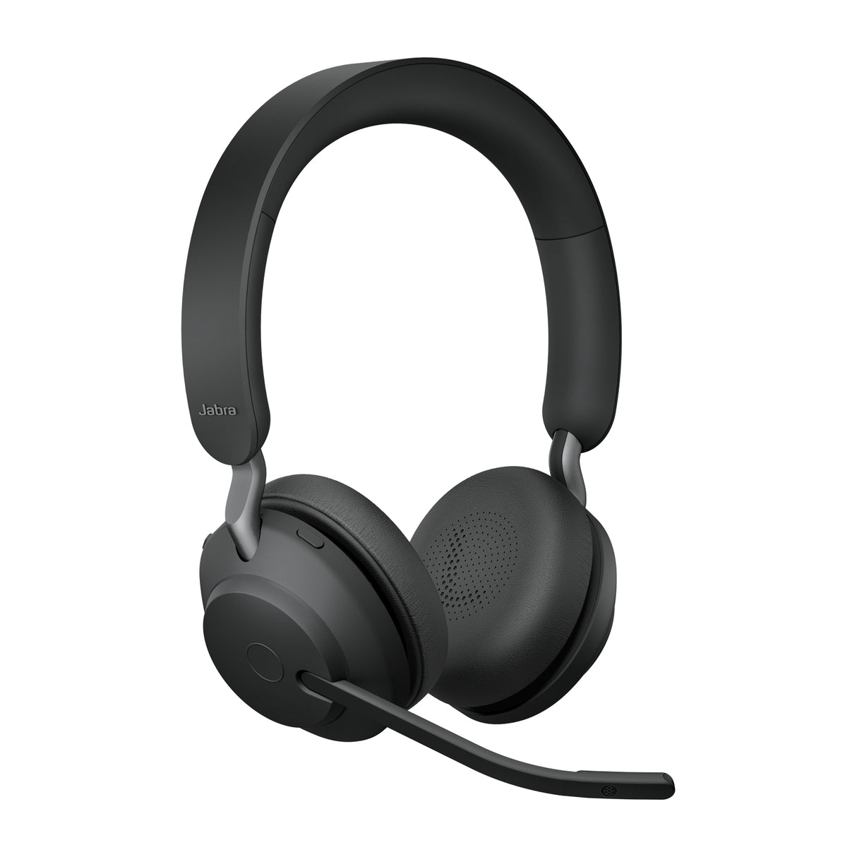 Jabra Evolve2 65 UC Stereo Std Headset Wireless Head-band Office/Call center USB Type-C Bluetooth Charging stand Black