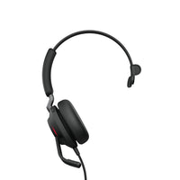 Jabra Evolve2 40 SE MS Mono Headset Wired Head-band Calls/Music USB Type-C / USB Type-A Black