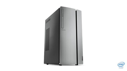 Lenovo IdeaCentre 720 Intel® Core™ i5 i5-7400 8 GB DDR4-SDRAM 1 TB HDD AMD Radeon RX 560 Windows 10 Home Tower PC Stainless steel