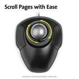 Kensington Orbit mouse Office Ambidextrous USB Type-A Trackball