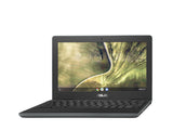 ASUS Chromebook C204MA-Q1-CB laptop Intel® Celeron® N N4000 29.5 cm (11.6") HD 4 GB LPDDR4-SDRAM 32 GB eMMC Wi-Fi 5 (802.11ac) ChromeOS Grey