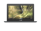 ASUS Chromebook C204MA-Q1R-CB laptop Intel® Celeron® N N4020 29.5 cm (11.6") HD 4 GB LPDDR4-SDRAM 32 GB eMMC Wi-Fi 5 (802.11ac) ChromeOS Grey