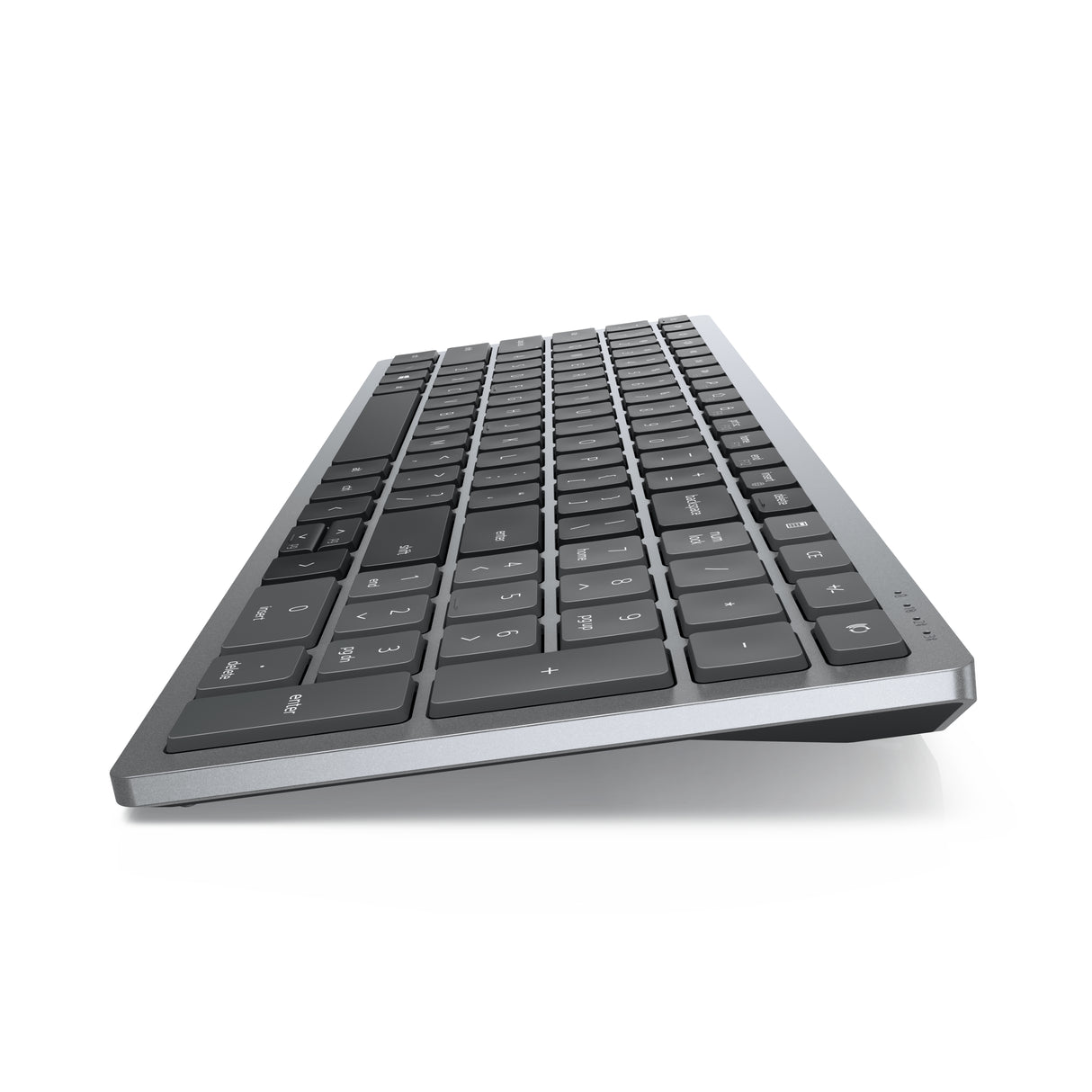 DELL KM7120W keyboard Mouse included Office RF Wireless + Bluetooth English Grey, Titanium