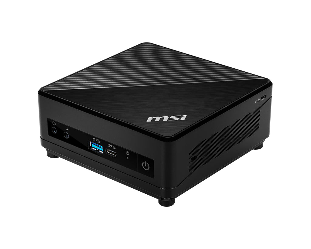 MSI Cubi 5 10M-027US Intel® Core™ i3 i3-10110U 8 GB DDR4-SDRAM 256 GB SSD Windows 10 Home Mini PC Black
