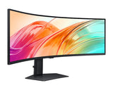 Samsung LS49F954UANXZA computer monitor 124.5 cm (49") 5120 x 1440 pixels Dual QHD QLED Black