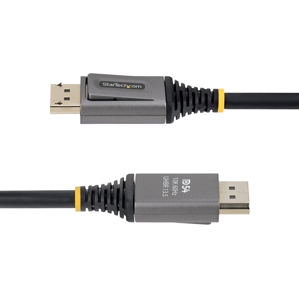 StarTech.com 6ft DisplayPort 2.1 Cable, VESA Certified DP54 DisplayPort Cable, Uncompressed 8K 60Hz, 10K 60Hz/8K 144Hz/4K 240Hz w/DSC 1.2a, DP 2.1 Monitor Cord