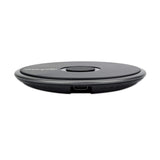 Manhattan Smartphone Wireless Charging Pad, QI certified, 10W, 7.5W and 5W charging, USB-C to USB-A cable included, USB-C input into pad, Cable 1.5m, Black, Three Year Warranty, Boxed