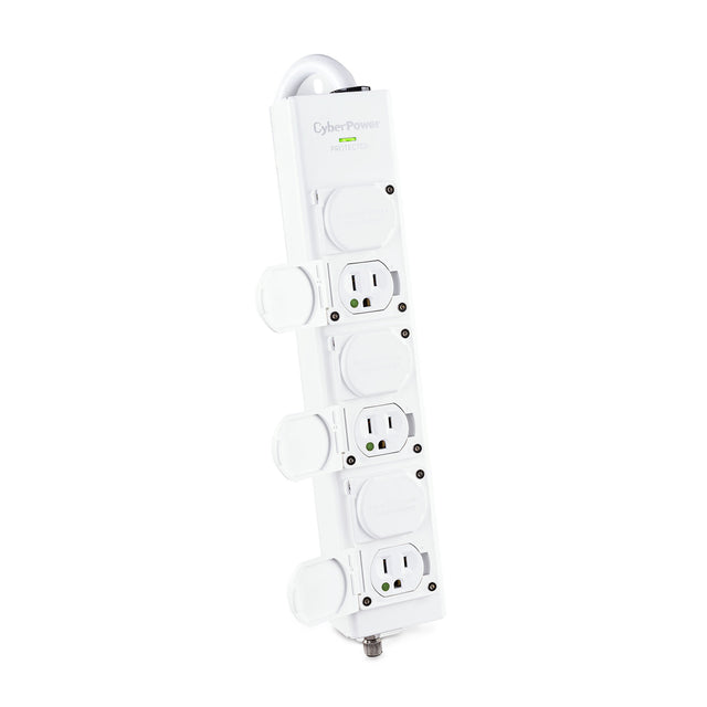 CyberPower MPV615S surge protector White 6 AC outlet(s) 100 - 125 V 4.6 m