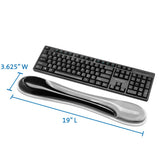 Kensington K62395US wrist rest Gel Black, Grey