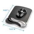 Kensington K62399US mouse pad Black, Grey
