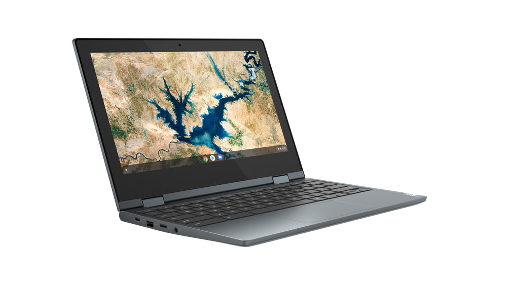Lenovo IdeaPad Flex 3 CB 11IGL05 Intel® Celeron® N4000 Chromebook 29.5 cm (11.6") Touchscreen HD 4 GB LPDDR4-SDRAM 64 GB eMMC Wi-Fi 5 (802.11ac) ChromeOS English, French Blue