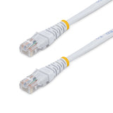 StarTech.com Cat5e Patch Cable with Molded RJ45 Connectors - 2 ft. - White