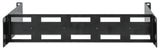 Intellinet Adjustable 19" Rackmount DIN Rail Kit, 2U, Chassis to Mount Top Hat DIN Rail Equipment in a 19 in. Rack, Adjustable Rail Depth of 48 to 174 mm, Aluminum, Black RAL 9005