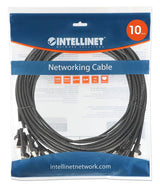 Intellinet 743679 networking cable Black 1.5 m Cat8.1 U/FTP (STP)