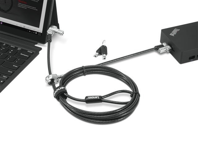 Lenovo 4XE1B81918 cable lock Black 1.8 m