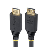 StarTech.com 20ft (6.1m) High Speed HDMI Cable with Gripping Connectors, 4K 60Hz/1440p 144Hz, HDR10/HDCP 2.2/ARC, 18Gbps, UHD HDMI Cord for TV/Monitor/Display, TPE Jacket
