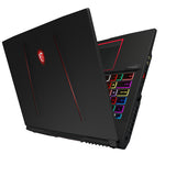 MSI Gaming GE75 10SGS-295CA Raider Intel® Core™ i7 i7-10875H Laptop 43.9 cm (17.3") Full HD 32 GB DDR4-SDRAM 2 TB HDD+SSD NVIDIA GeForce RTX 2080 SUPER Wi-Fi 6 (802.11ax) Windows 10 Pro Black