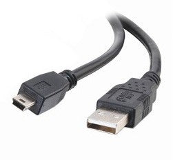 Fujitsu PA03610-0021 USB cable USB 2.0 1.8 m USB A Mini-USB B 0.48 Gbit/s Black