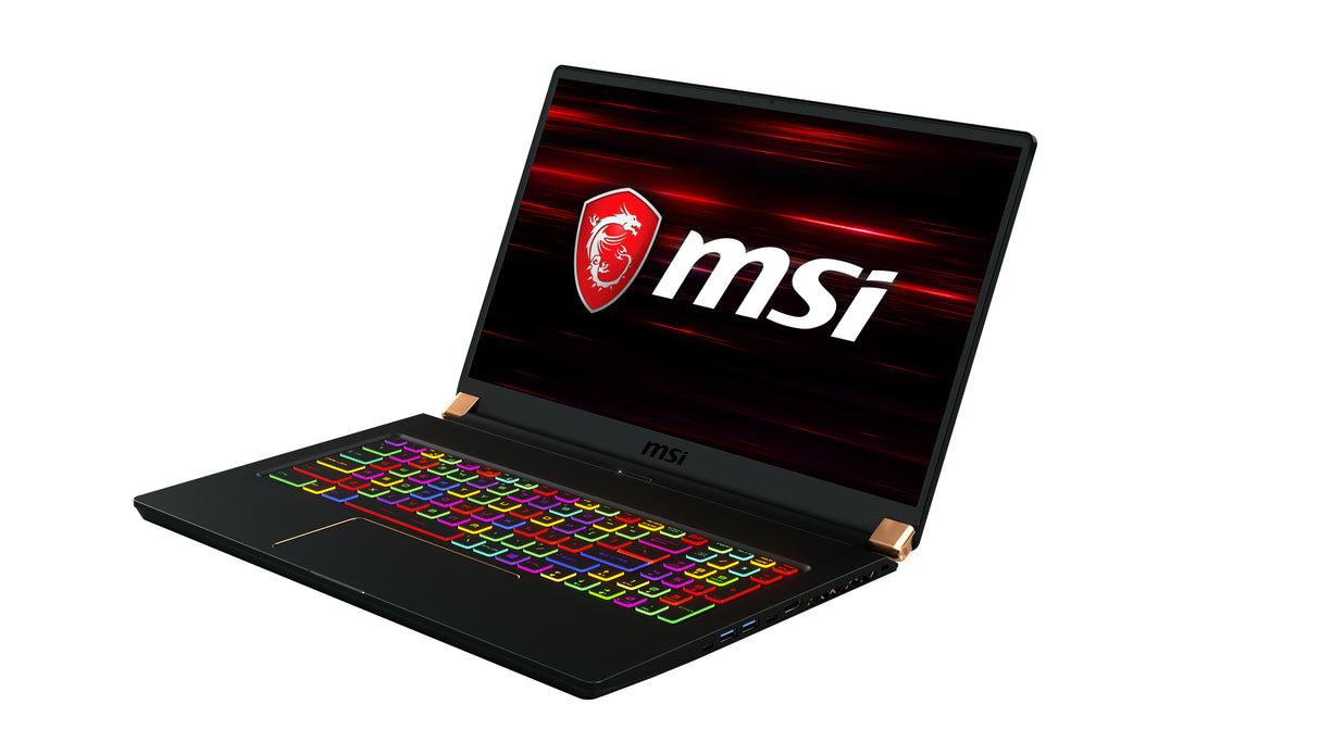 MSI Gaming GS75 10SE-1006CA Stealth Intel® Core™ i7 i7-10750H Laptop 43.9 cm (17.3") Full HD 16 GB DDR4-SDRAM 512 GB SSD NVIDIA® GeForce RTX™ 2060 Wi-Fi 6 (802.11ax) Windows 10 Home Black