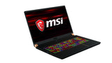 MSI Gaming GS75 10SE-1006CA Stealth Intel® Core™ i7 i7-10750H Laptop 43.9 cm (17.3") Full HD 16 GB DDR4-SDRAM 512 GB SSD NVIDIA® GeForce RTX™ 2060 Wi-Fi 6 (802.11ax) Windows 10 Home Black