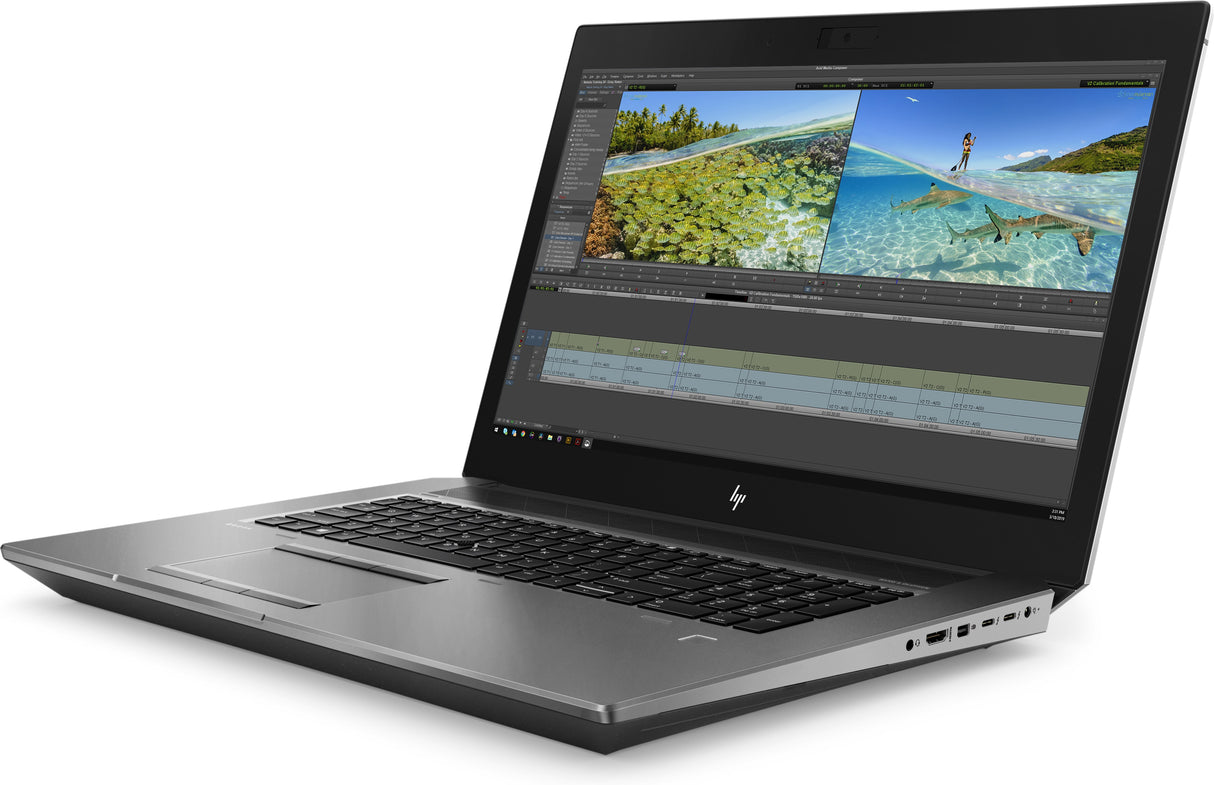 HP ZBook 17 G6 Intel Xeon E E-2286M Mobile workstation 43.9 cm (17.3") Full HD 64 GB DDR4-SDRAM 512 GB SSD NVIDIA Quadro RTX 5000 Wi-Fi 6 (802.11ax) Windows 10 Pro Grey