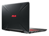 ASUS TUF Gaming FX504GE-DB71-CA laptop Intel® Core™ i7 i7-8750H 39.6 cm (15.6") Full HD 8 GB DDR4-SDRAM 1 TB Hybrid-HDD NVIDIA® GeForce® GTX 1050 Ti Wi-Fi 5 (802.11ac) Windows 10 Home Black