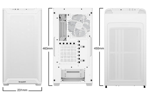 be quiet! Pure Base 501 LX White Midi Tower