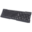 Manhattan 175708 keyboard Home USB QWERTY Black