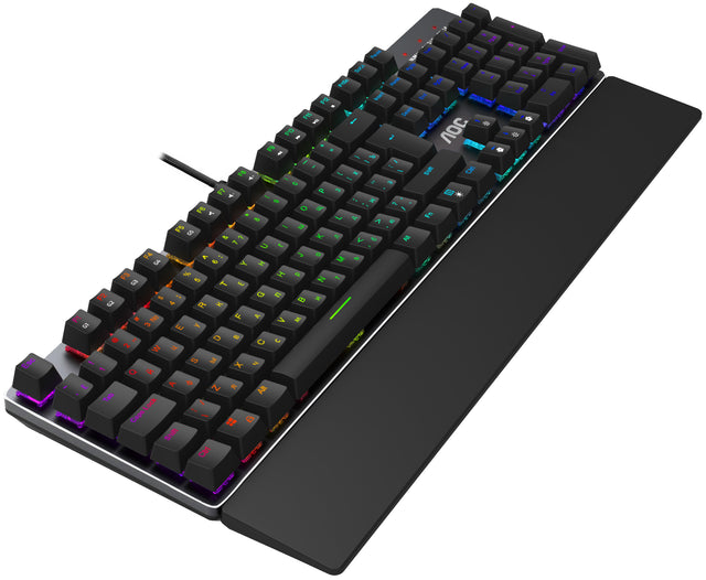AOC GK500 keyboard Gaming USB Black
