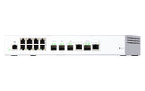 QNAP QSW-M408-2C network switch Managed L2 10G Ethernet (100/1000/10000) White